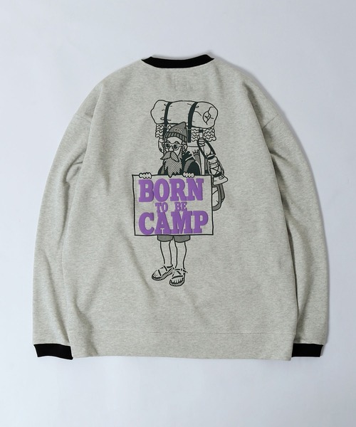 COBMASTER（コブマスター）の「【COBMASTER】 裏毛 クルーネック リンガー スウェット（スウェット・メンズ・オートミール/オリーブ/チャコール・MEDIUM/LARGE）」の20枚目の写真