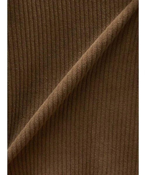 TRANS CONTINENTS（トランスコンチネンツ）の「TRANS CONTINENTS　太畝コーデュロイ　セットアップイージーパンツ　ブラック/ベージュ（スラックス・メンズ・ブラック/ベージュ・S/L/LL/M）」の11枚目の写真