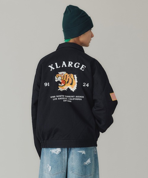 ジャケット・アウター XLARGE / TIGER EMBROIDERY VIETNAM JACKET 楽天市場】【 XLARGE エクストララージ 】 TIGER EMBROIDERY