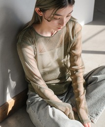 select MOCA | ラメシアートップス(Tシャツ/カットソー)