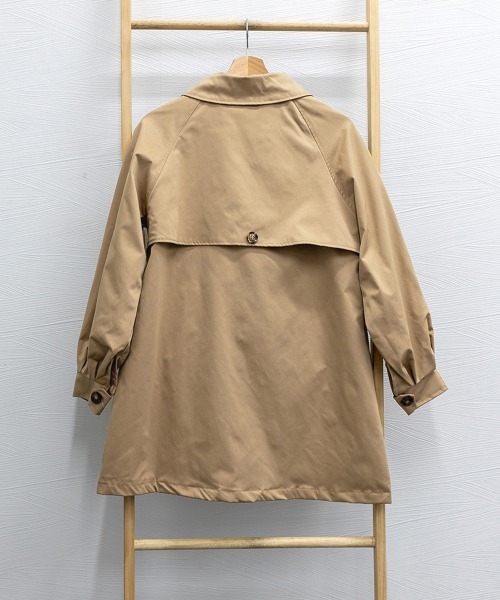 Miniministore（ミニミニストア）の「ライトトレンチジャケット レディース上品（トレンチコート・レディース・ベージュ/ダークグリーン/ブラック・M/L）」の19枚目の写真