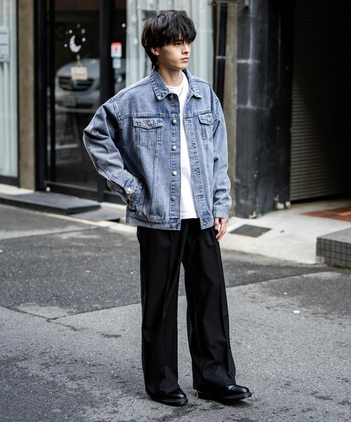 オーバーサイズ3rdタイプデニムジャケット/Gジャン