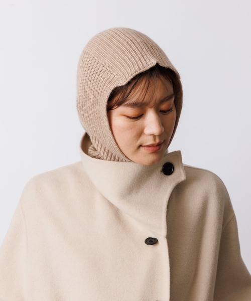 WILLIAM BRUNTON/ウィリアム ブラントン】CASHMERE BALACLAVA バラクラバ