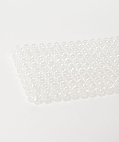 THE YOn（ザヨン）の「ビーズデザインスマホショルダーポーチ（ショルダーバッグ・レディース・シルバー/クリア・FREE）」の22枚目の写真