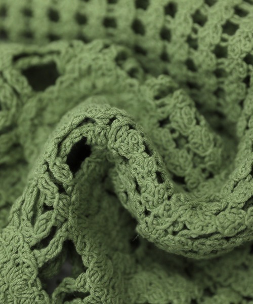 Vネッククロシェショートニット（ニット/セーター）｜select MOCA（セレクトモカ）