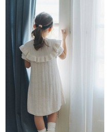 gelato pique（ジェラートピケ）の「【KIDS】スムーズィーリブワンピース（ルームワンピース・キッズ）」