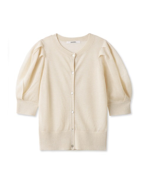 ♡SNIDEL　ラメカーディガン♡ SNIDEL（スナイデル）の「ラメツイードカーディガン（ニット