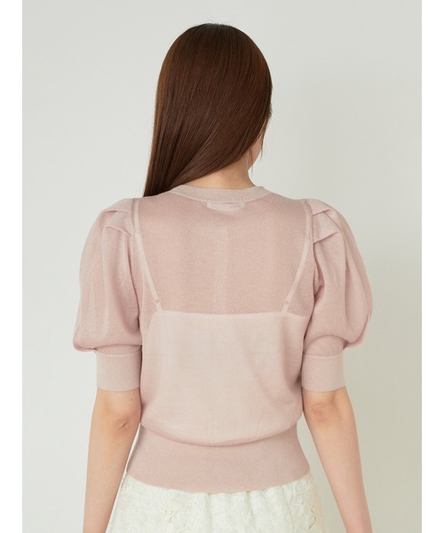 SNIDEL（スナイデル）の「ラメカーディガン（ニット/セーター