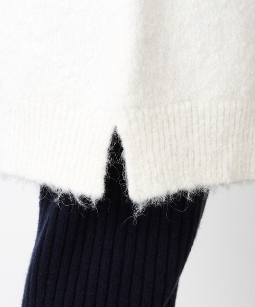 B:MING by BEAMS（ビーミングバイビームス）の「ビーミング by ビームス / ロングニットカーディガン（カーディガン/ボレロ・レディース・ホワイト/ブラック/トップグレー・ONE SIZE）」の9枚目の写真