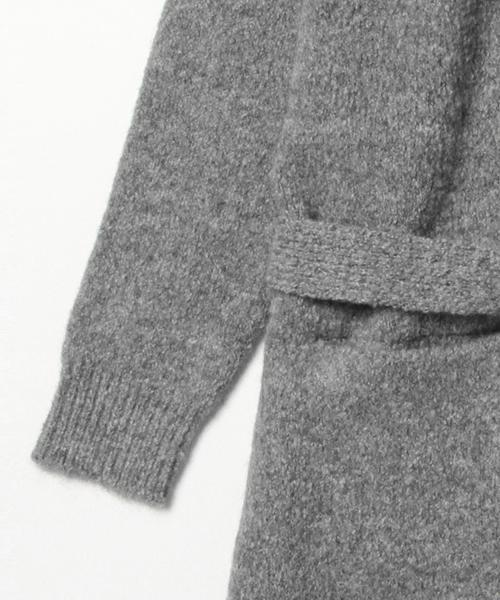 B:MING by BEAMS（ビーミングバイビームス）の「ビーミング by ビームス / ロングニットカーディガン（カーディガン/ボレロ・レディース・ホワイト/ブラック/トップグレー・ONE SIZE）」の12枚目の写真