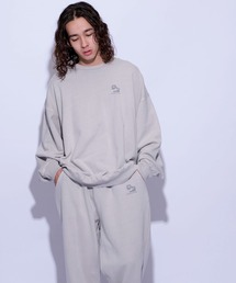 re_k by JUNRED | re_k by JUNRED / オーバーダイワンポイントクルーネックスウェット(スウェット)