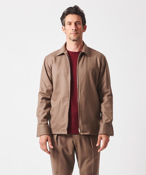 junhashimoto(ジュンハシモト)の「ZIP SHIRTS JACKET(ブルゾン・メンズ・Beige/カーキブラウン/ダークグレー・5/4/3/2)」の17枚目の写真