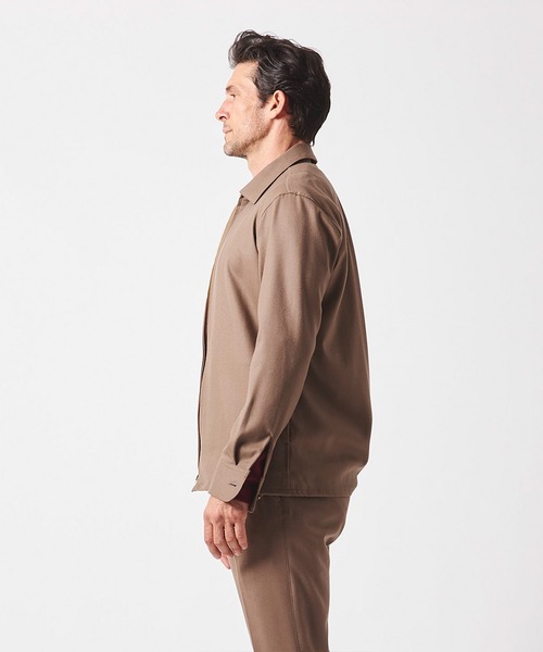 junhashimoto(ジュンハシモト)の「ZIP SHIRTS JACKET(ブルゾン・メンズ・Beige/カーキブラウン/ダークグレー・5/4/3/2)」の11枚目の写真