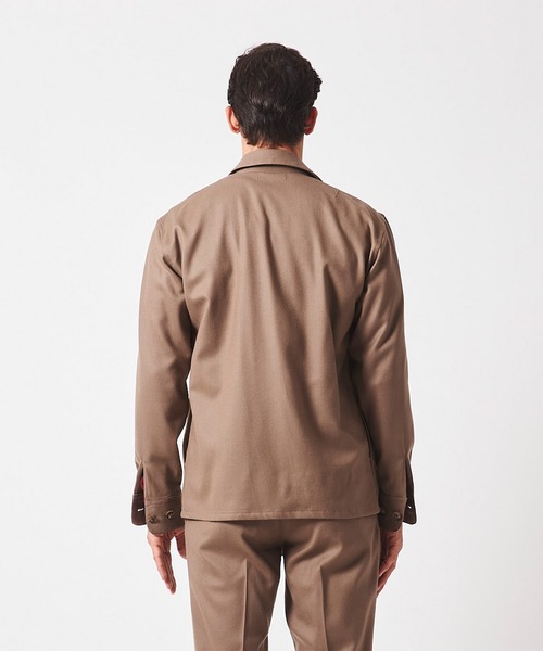 junhashimoto(ジュンハシモト)の「ZIP SHIRTS JACKET(ブルゾン・メンズ・Beige/カーキブラウン/ダークグレー・5/4/3/2)」の20枚目の写真