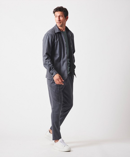 junhashimoto(ジュンハシモト)の「ZIP SHIRTS JACKET(ブルゾン・メンズ・Beige/カーキブラウン/ダークグレー・5/4/3/2)」の10枚目の写真