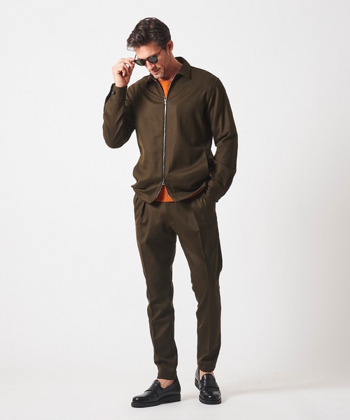 セール】ZIP SHIRTS JACKET（ブルゾン）｜junhashimoto（ジュン