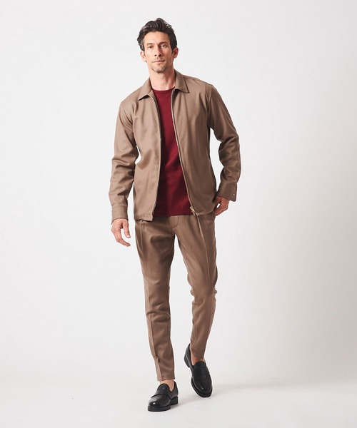 junhashimoto(ジュンハシモト)の「ZIP SHIRTS JACKET(ブルゾン・メンズ・Beige/カーキブラウン/ダークグレー・5/4/3/2)」の21枚目の写真