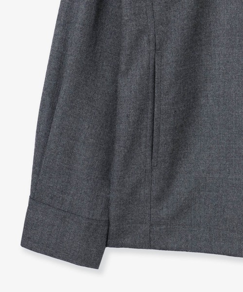 junhashimoto(ジュンハシモト)の「ZIP SHIRTS JACKET(ブルゾン・メンズ・Beige/カーキブラウン/ダークグレー・5/4/3/2)」の15枚目の写真