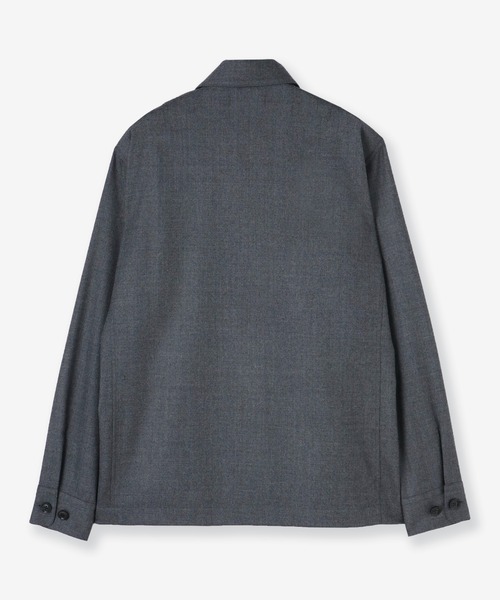 junhashimoto(ジュンハシモト)の「ZIP SHIRTS JACKET(ブルゾン・メンズ・Beige/カーキブラウン/ダークグレー・5/4/3/2)」の9枚目の写真