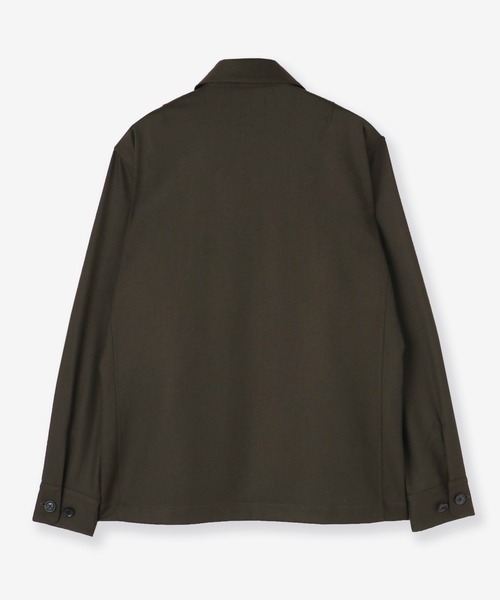 junhashimoto(ジュンハシモト)の「ZIP SHIRTS JACKET(ブルゾン・メンズ・Beige/カーキブラウン/ダークグレー・5/4/3/2)」の4枚目の写真