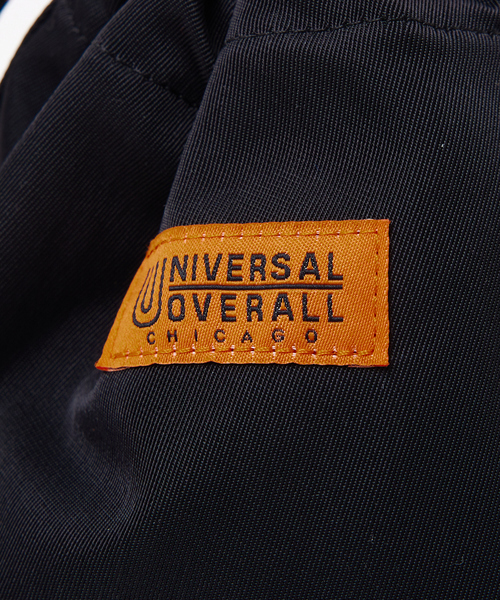 UNIVERSAL OVERALL（ユニバーサルオーバーオール）の「【UNIVERSALOVERALL / ユニバーサルオーバーオール】zile nylon pouch / ショルダー巾着バック / UVO-023A（ボディバッグ/ウエストポーチ・メンズ・チャコールグレー/ブラック/ネイビー・フリー）」の16枚目の写真