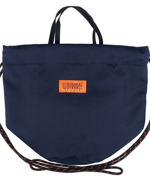 UNIVERSAL OVERALL（ユニバーサルオーバーオール）の「【UNIVERSALOVERALL / ユニバーサルオーバーオール】zile nylon pouch / ショルダー巾着バック / UVO-023A（ボディバッグ/ウエストポーチ・メンズ・チャコールグレー/ブラック/ネイビー・フリー）」の20枚目の写真