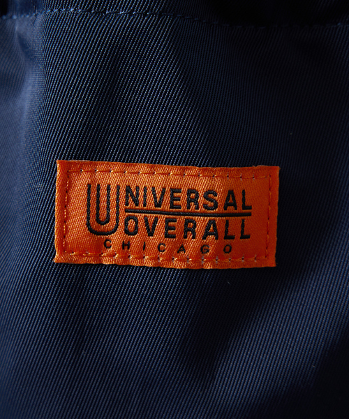 UNIVERSAL OVERALL（ユニバーサルオーバーオール）の「【UNIVERSALOVERALL / ユニバーサルオーバーオール】zile nylon pouch / ショルダー巾着バック / UVO-023A（ボディバッグ/ウエストポーチ・メンズ・チャコールグレー/ブラック/ネイビー・フリー）」の21枚目の写真