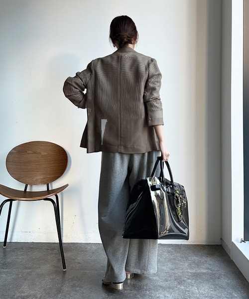 DouDou（ドゥドゥ）の「メッシュダブルジャケット（テーラード