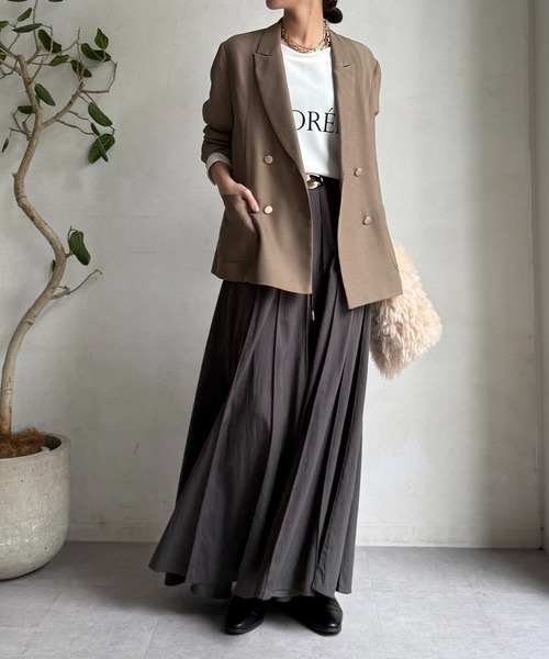 DOUDOU(ドゥドゥ) ダブルメッシュジレ　ネイビー フリーサイズ DOUDOU(ドゥドゥ) ダブルメッシュジレ ネイビー フリーサイズ