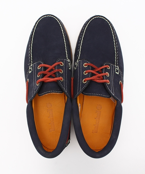 Timberland(ティンバーランド)の「ティンバーランド オーセンティック スリーアイ クラシックラグ(モカシン/デッキシューズ・メンズ・ネイビー・26.0cm/27.0cm/25.0cm/26.5cm/25.5cm/27.5cm/28.0cm)」の3枚目の写真