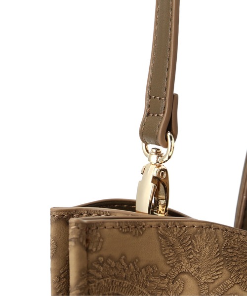 FREE'S MART(フリーズマート)の「◇エンボスペイズリーバッグ(トートバッグ・レディース・ブラック/ブラウン/カーキ・フリ-)」の14枚目の写真