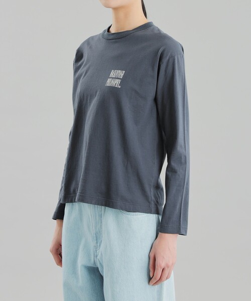 MACKINTOSH PHILOSOPHY(マッキントッシュ フィロソフィー)の「GREY LABEL シャープロゴロンT(Tシャツ/カットソー・レディース・ブラック/チャコールグレー/ホワイト・6/2)」の9枚目の写真