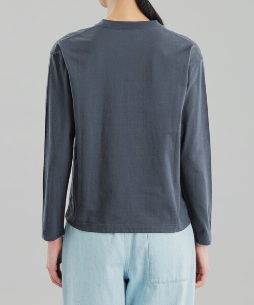 MACKINTOSH PHILOSOPHY(マッキントッシュ フィロソフィー)の「GREY LABEL シャープロゴロンT(Tシャツ/カットソー・レディース・ブラック/チャコールグレー/ホワイト・6/2)」の8枚目の写真