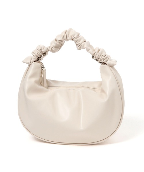 LEPSIM(レプシィム)の「ギャザーハンドル2WAYショルダー 105134(ショルダーバッグ・レディース・アイボリー/ブラック・ONE SIZE)」の14枚目の写真