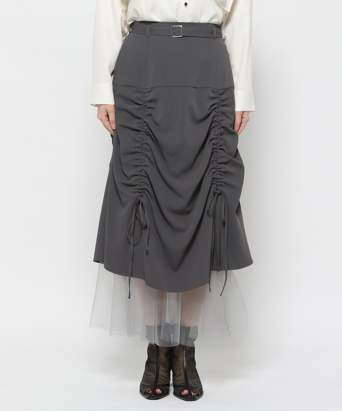 HARE（ハレ）の「スソシアーギャザースカート(HARE)（スカート）」 - WEAR