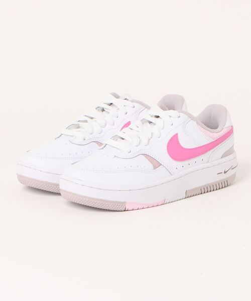NIKE(ナイキ)の「NIKE ナイキ W GAMMA FORCE ガンマ フォース WFZ3613 100WHT/PLYPNK(スニーカー・レディース・ホワイト・22.5cm/23.5cm/24.5cm/23.0cm/24.0cm/25.0cm)」の1枚目の写真