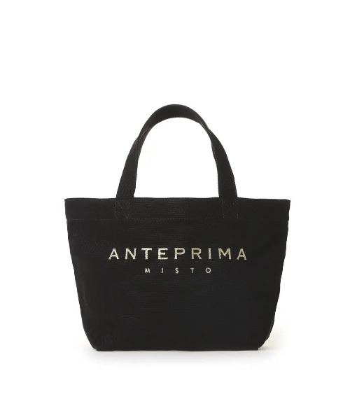 ANTEPRIMA/MISTO(アンテプリマミスト)の「ロゴ*T/スモール/コットンキャンバストートバッグ(トートバッグ・レディース・ピンク系その他/グリーン/ブラック・ONE SIZE)」の2枚目の写真
