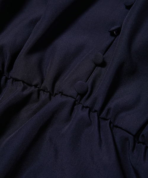 VIS（ビス）の「バルーンスリーブVネックブラウス（シャツ/ブラウス・レディース・ホワイト系その他5/グリーン系その他/ネイビー・FREE）」の11枚目の写真