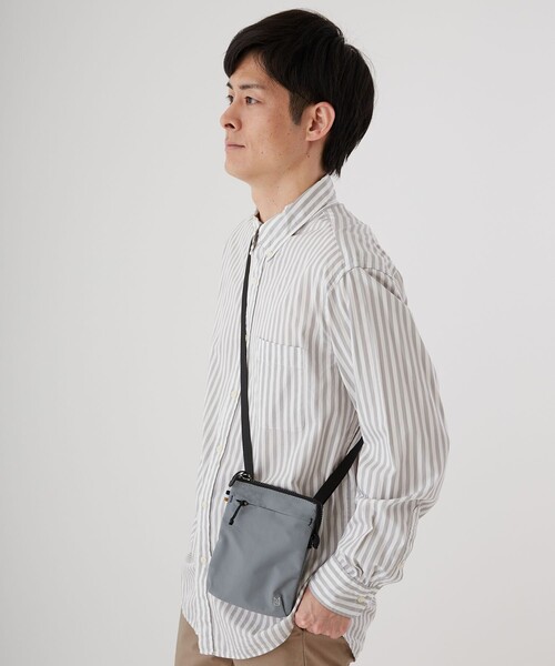 MILESTO（ミレスト）の「MILESTO/ミレスト サコッシュ（ショルダーバッグ・メンズ・グレー/ブラック/ベージュ/キャメル・ONE SIZE）」の10枚目の写真