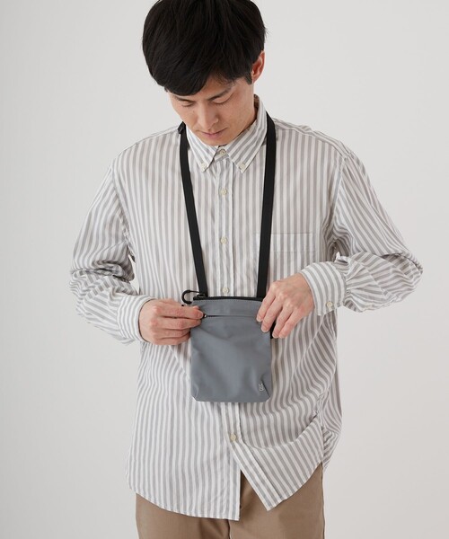 MILESTO（ミレスト）の「MILESTO/ミレスト サコッシュ（ショルダーバッグ・メンズ・グレー/ブラック/ベージュ/キャメル・ONE SIZE）」の12枚目の写真