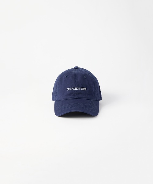 meltum（メルタム）の「Embroidery Cap（キャップ・メンズ・レッド/グリーン/ブラック/チャコールグレー/ブルー/ネイビー・FREE）」の4枚目の写真