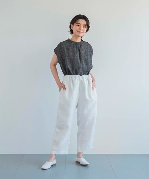リネンツイルイージーパンツ（その他パンツ）｜D（ディー）の