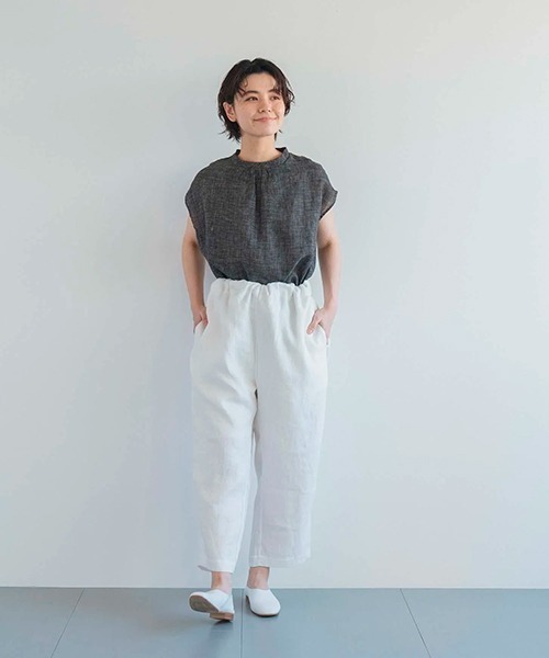 リネンツイルイージーパンツ（その他パンツ）｜D（ディー）の