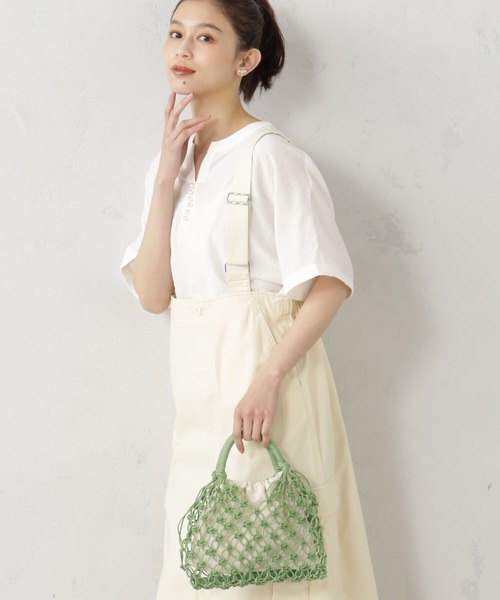 FOUND GOOD（ファウンドグッド）の「アミアミミニバッグ（ハンドバッグ・レディース・ブラック/ホワイト系5/グレー系2/グリーン系5・FREE）」の12枚目の写真