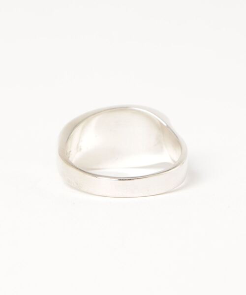 LAVER（ラバー）の「LAVER / ラバー：HOLLOW ELLIPS RING：LAVER-NO-CR19[COR]（リング・メンズ・シルバー・8）」の2枚目の写真