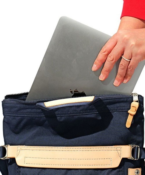 AS2OV(アッソブ)の「AS2OV アッソブ HIGHDENSITY TOTE BACKPACK トートバックパック 18L(バックパック/リュック・メンズ・ブラック・FREE)」の19枚目の写真