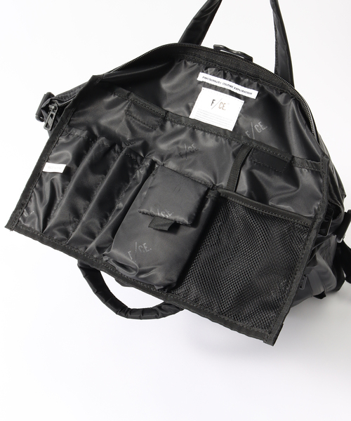 F/CE. (エフシーイー)の「F/CE. / エフシーイー RECYCLE TWILL 3WAY HELMET FRT33241B0001(ショルダーバッグ・メンズ・カーキ/ブラック・FREE)」の7枚目の写真