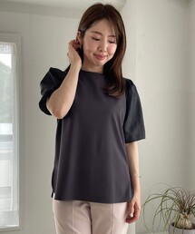 BEAUTY FORM シアースリーブTシャツ