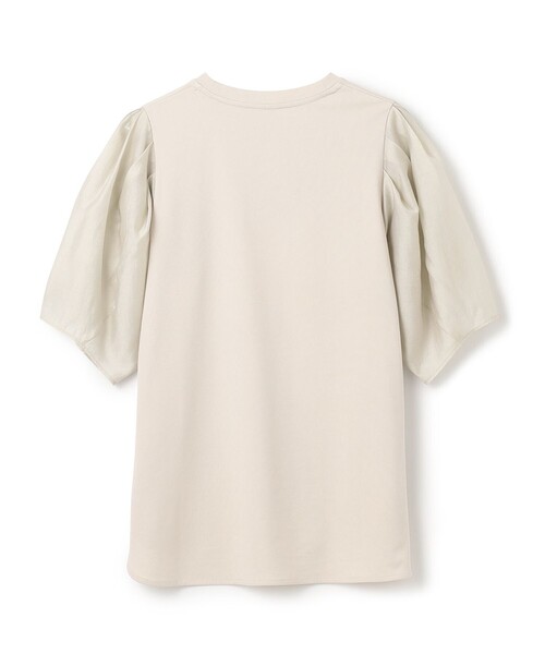 UNFILO(アンフィーロ)の「BEAUTY FORM シアースリーブTシャツ(Tシャツ/カットソー・レディース・グレー系/ネイビー系2/ホワイト系/ベージュ系2/ブラック系・X-LARGE)」の16枚目の写真