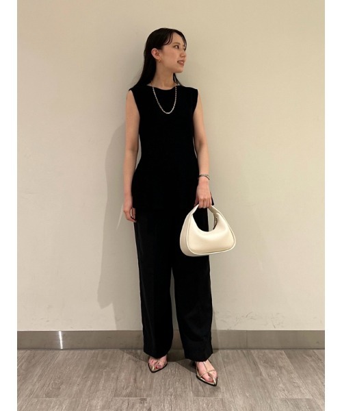 Mila Owen（ミラオーウェン）の「SET UPウエストゴムシアーパンツ